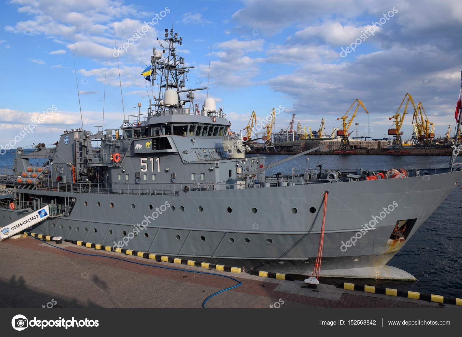 NATO gemileri Odessa limanında NATO gemileri Odessa limanında