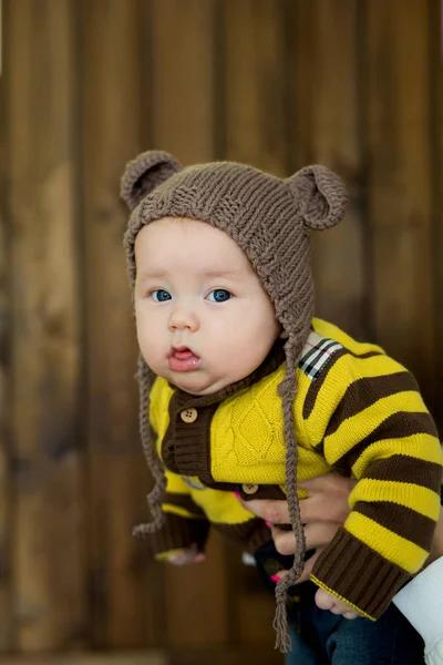 Retrato de um lindo menino — Fotografia de Stock