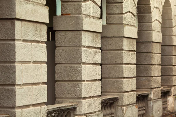 Ursprüngliche Stein Schöne Architektur Eines Alten Gebäudes — Stockfoto
