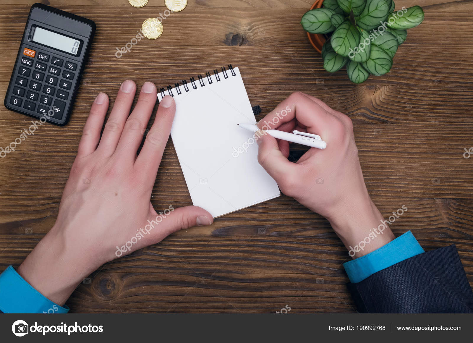 banker desk