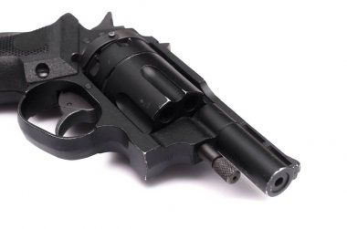 İzole silah. Tabanca tabanca.