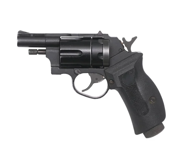 Pistola Isolata Pistola Revolver — Foto Stock