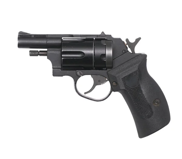 Gun Isolerade Revolver Pistol — Stockfoto