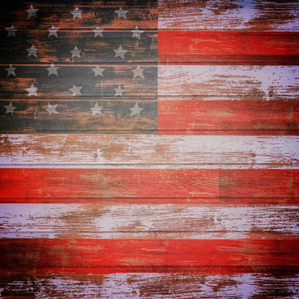 American flag background — Stock Photo, Image