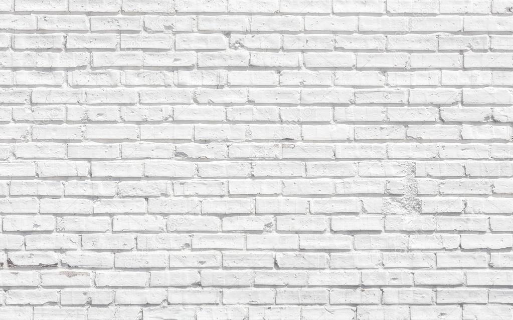 White brick wall