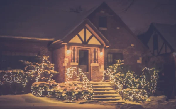 Seasonal Christmas House Lights Decoration