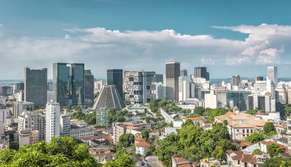 Rio De Janeiro centra obchodní čtvrti — Stock fotografie