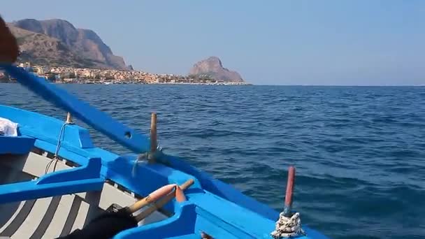 Remar del barco 3 — Vídeo de stock