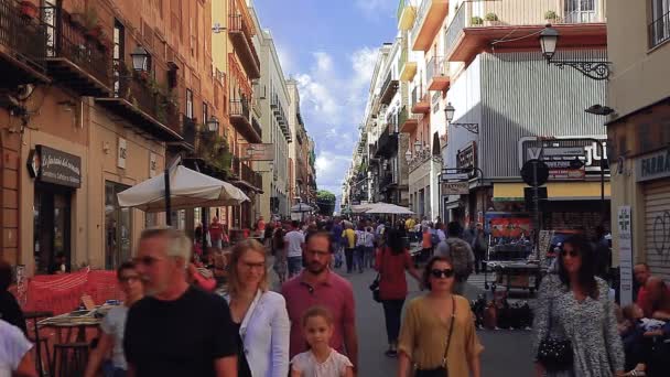 Via Maqueda i Palermo 2 — Stockvideo