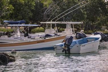 Bayahibe Limanı 'nda tekne detayı