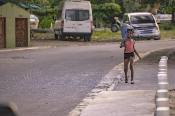 Bayahibe-i emberek az 5. utcában. — Stock Fotó