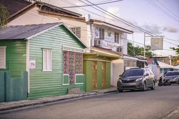 Caraíbas casas coloridas — Fotografia de Stock