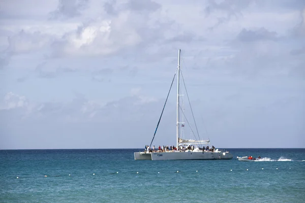 Δομινικανές βάρκες στη θάλασσα 11 — Φωτογραφία Αρχείου