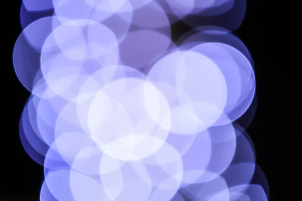 Bokeh blauwe lichten 2 — Stockfoto