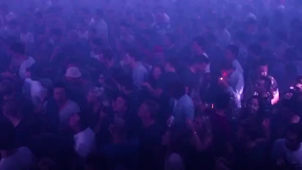 Disko Gecesi Bir Parti Sırasında Hayat — Stok video