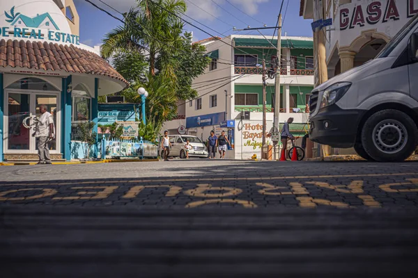 Bayahibe 21 शहर में दैनिक जीवन का दृश्य — स्टॉक फ़ोटो, इमेज