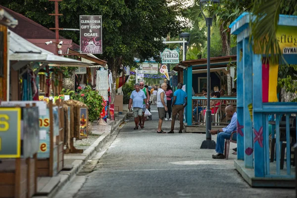 Scena di vita quotidiana per le strade di Dominicus 17 — Foto Stock