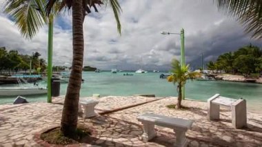 Karayipler 'in Bayahibe kasabasının merkezi Zaman Hızı' nda vuruldu