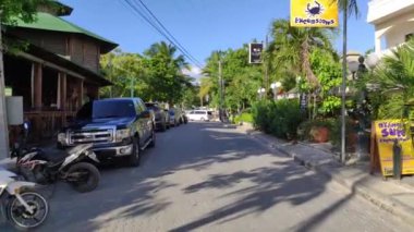 BAYAHIBE, DOMINICAN REPUBLIC 23 DECEMBER 2019: Bayahibe people on street 5