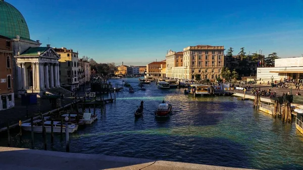 Venska Italien Ruari 2020 Stadsbilden Venedig — Stockfoto