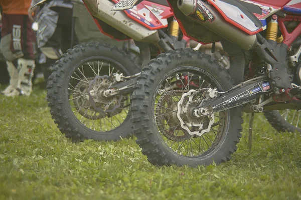 Gavello Itália Março 2020 Corrida Enduro Campo — Fotografia de Stock