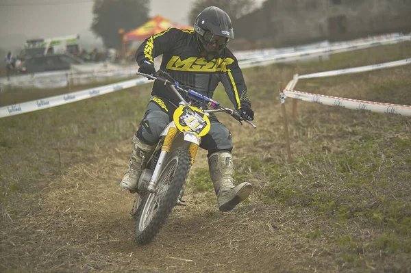 Gavello Itálie March 2020 Enduro Závod Venkově — Stock fotografie