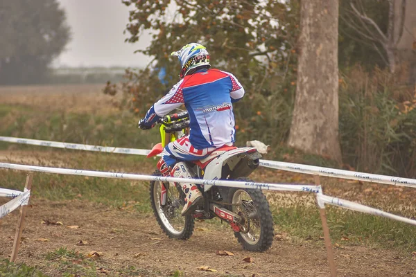 Gavello Itálie March 2020 Enduro Závod Venkově — Stock fotografie