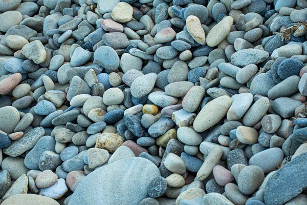 Textura Pedras Praia Sardenha Uma Praia Costa Sul — Fotografia de Stock