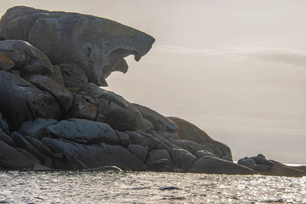 Ландшафт Береговой Линии Вилласимиус Сардинии Италия Солнечный День — стоковое фото