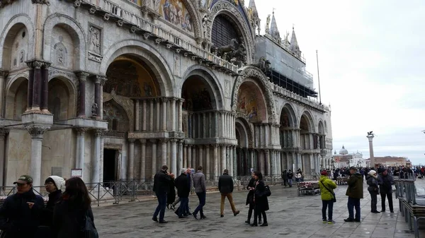 Venecia Italia Marzo 2019 Basílica San Marco Venecia — Foto de Stock