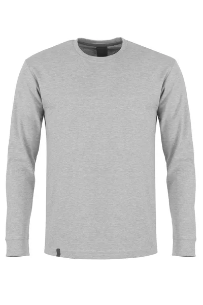 Grey long sleeve t-shirt — Stock Photo, Image