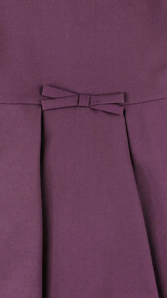 Part of purple dress