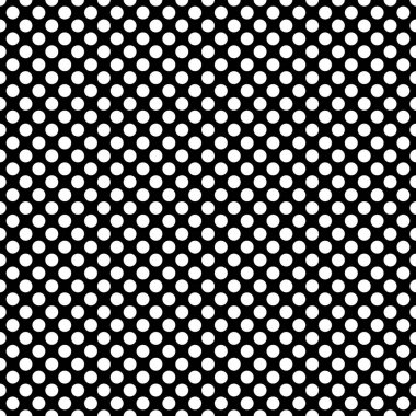 Siyah arka plan üzerine beyaz lekeli döşeme karanlık vektör deseni