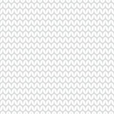 Karo gri ve beyaz örgü vektör modeli