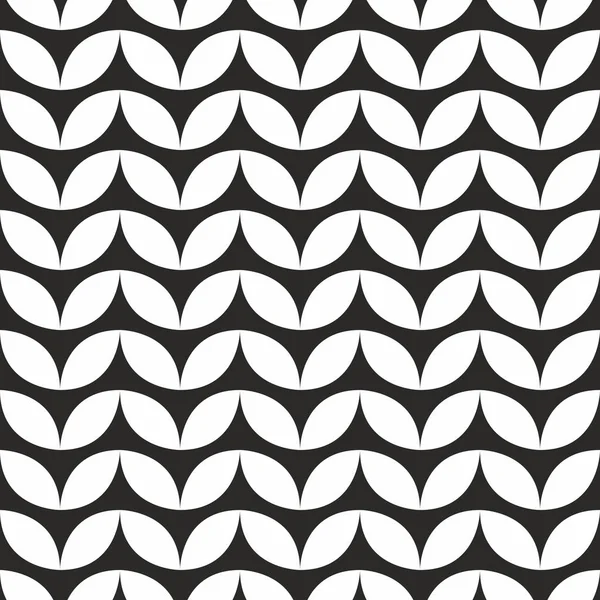 Kiremit örgü vektör modeli siyah ve beyaz