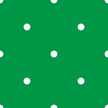 Bottle yeşil zemin üzerine beyaz lekeli ile sorunsuz vektör desen. 