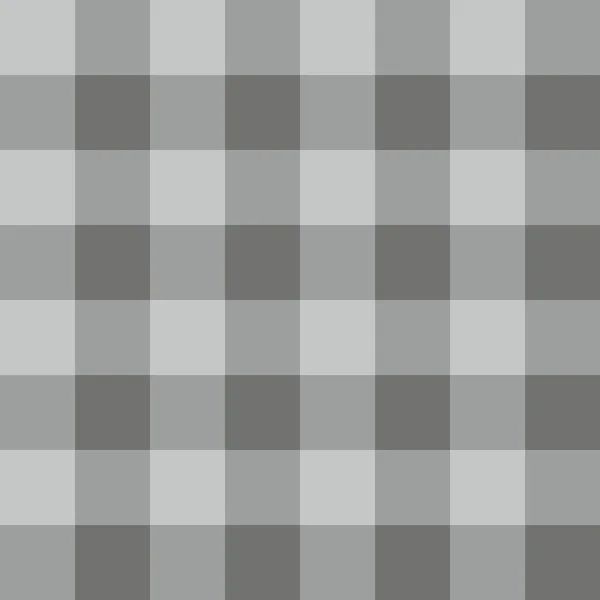 Tile grey plaid vector pattern — Stock Vector