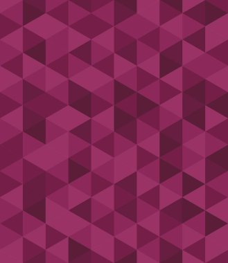 Renkli çini vektör arka plan illüstrasyon ile Menekşe, mor ve pembe üçgen geometrik Mozaik