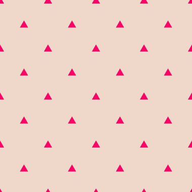 Döşeme pembe üçgen vektör deseni