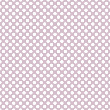 Pastel mor zemin üzerine beyaz lekeli vektör desenle döşenir