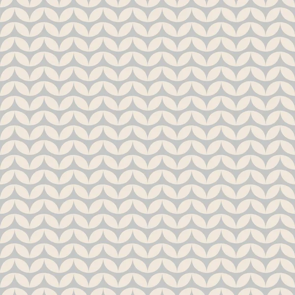 Carrelage gris et motif vectoriel de tricot pastel — Image vectorielle