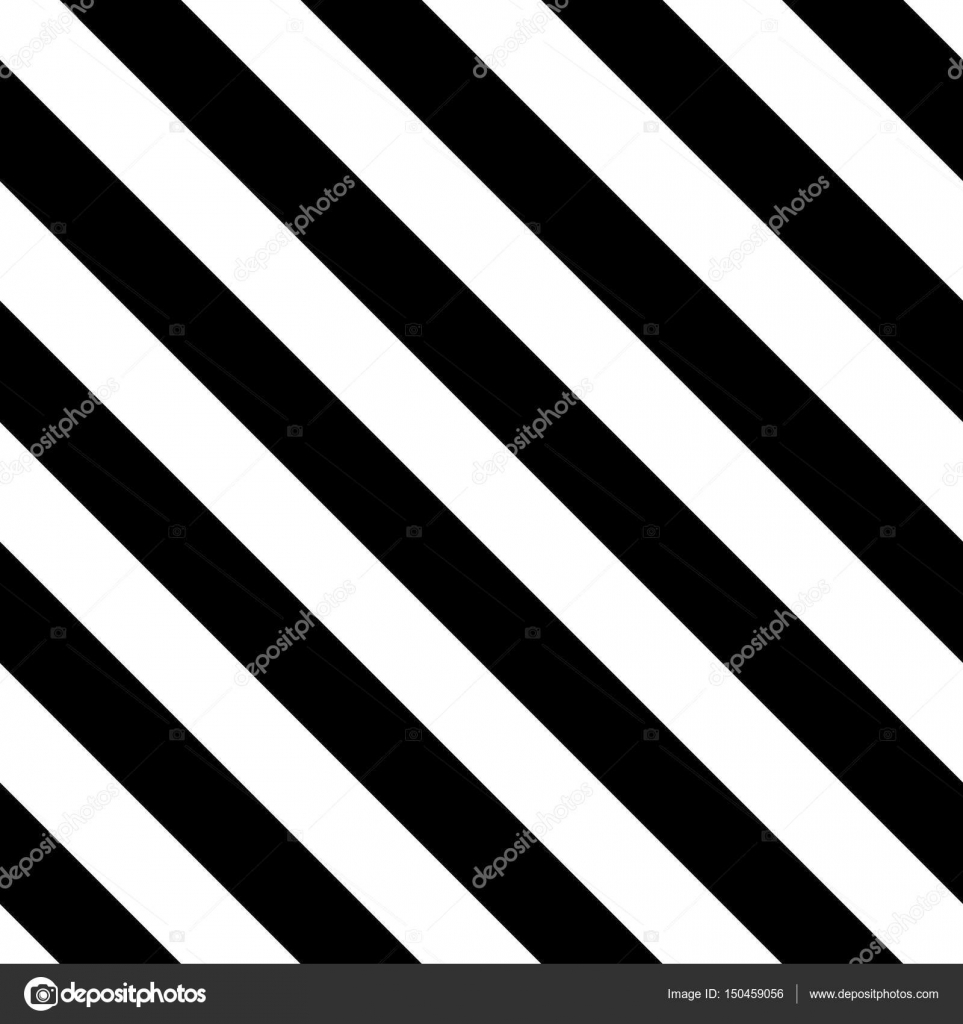 Carrelage Noir Et Blanc Rayures Modèle Vector Image