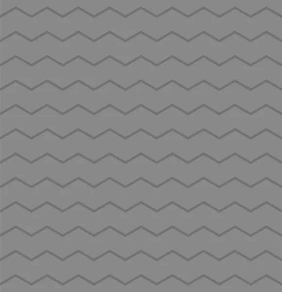 Zig zag chevron gris azulejo vector patrón — Vector de stock