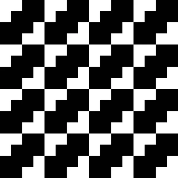 黑白相间的方块矢量图案 — 图库矢量图片