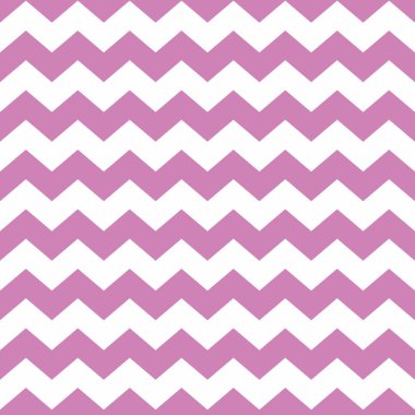 Menekşe zig zag beyaz arka plan üzerinde döşeme vektör deseni