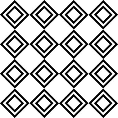 Döşeme siyah ve beyaz vektör deseni