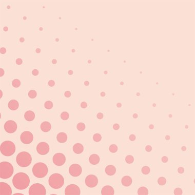 Pembe vektör arka plan ile büyük-vintage küçük resimde nokta