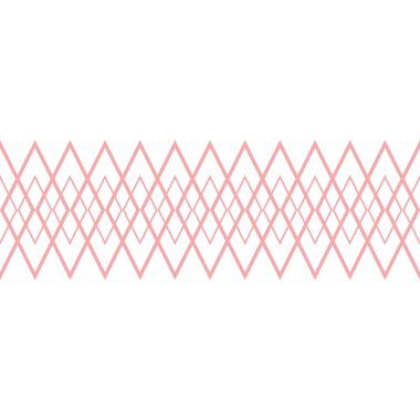 Damalı kiremit vektör deseni veya pembe ve beyaz duvar kağıdı arkaplanı