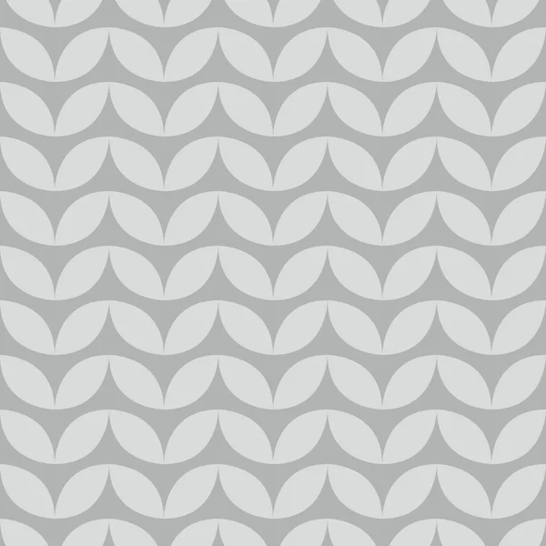 Bricka grå stickning mönster eller vintern vektorbakgrund — Stock vektor