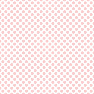 Pembe lekeli beyaz bir arka plan üzerinde döşeme vektör deseni